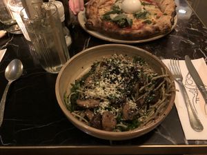 Truffle pasta (gf)  at Vegitalian - Schoutenstraat in Utrecht