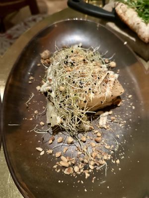 Roasted pointed cabbagee  at Vegitalian - Schoutenstraat in Utrecht