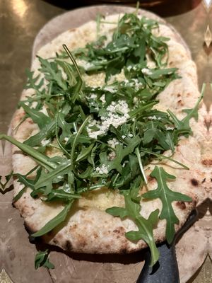 Garlic bread pizzetta  at Vegitalian - Schoutenstraat in Utrecht