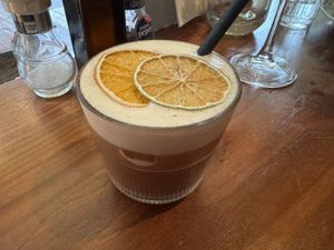 Amaretto sour   at Vegitalian - Schoutenstraat in Utrecht