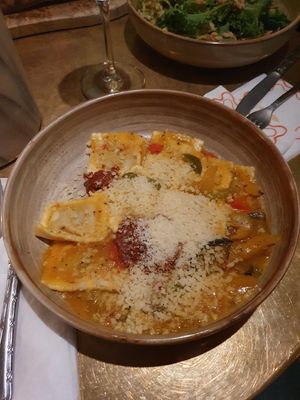 Vegan ravioli at Vegitalian - Schoutenstraat in Utrecht