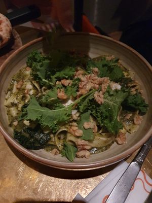 Vegan Nduja Cavola at Vegitalian - Schoutenstraat in Utrecht