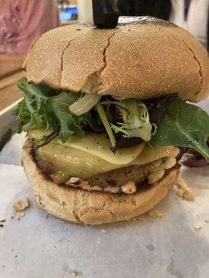 Gran Mama burger   at Tucker Duke's in Deerfield Beach