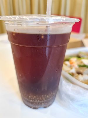 Luohan Chrysanthemum with Chia seeds ~ 17/4/22 at No Monkey Business in Northeast Singapore