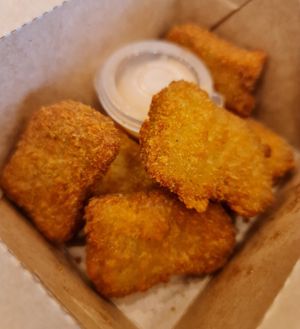 Vegan Friendly Nuggets ~ 17/4/22 at No Monkey Business in Northeast Singapore