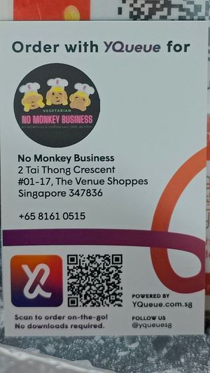 For Self-Pick up or dine-in, can pre-order via this link http://bit.ly/orderNoMonkeyBusiness at No Monkey Business in Northeast Singapore