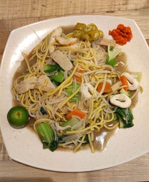 Hokkien Mee 👍❤️ at No Monkey Business in Northeast Singapore