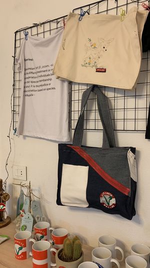 Merchandise  #Veganuary at Lebanese Vegans in Beirut