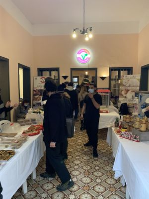 Cafe space - Christmas market event #Veganuary at Lebanese Vegans in Beirut