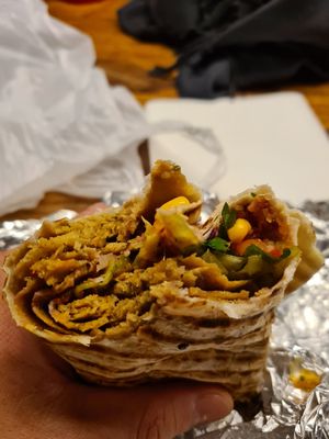 Vegan Dürüm at Derwisch Döner in Esslingen