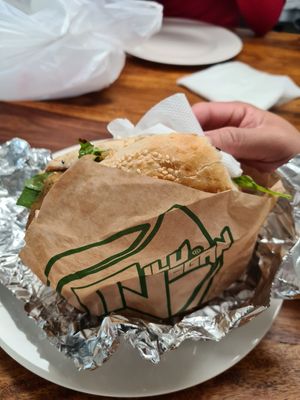 Vegan Döner at Derwisch Döner in Esslingen