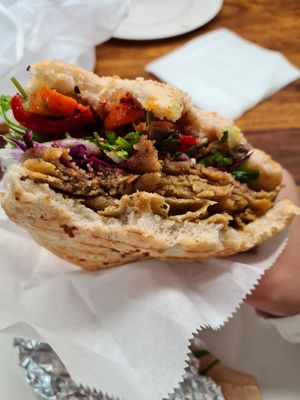 Vegan Döner at Derwisch Döner in Esslingen