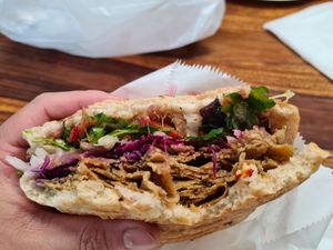 Vegan Döner at Derwisch Döner in Esslingen