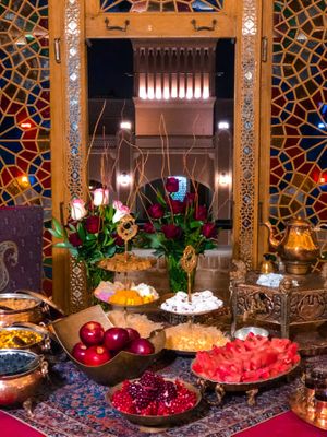 Yalda Night at Dad Hotel in Yazd