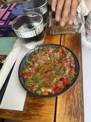 Baba ganoush  at Tastes of Damascus in Athens