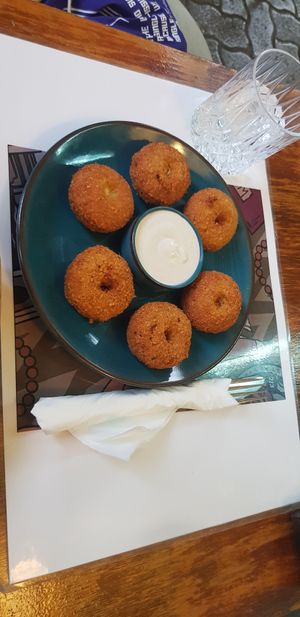 Falafel at Tastes of Damascus in Athens