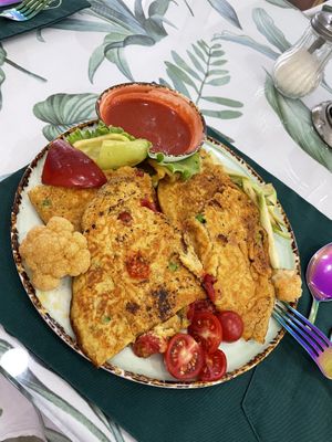   at Eco Cafe in Tashkent