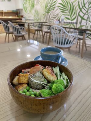   at Eco Cafe in Tashkent