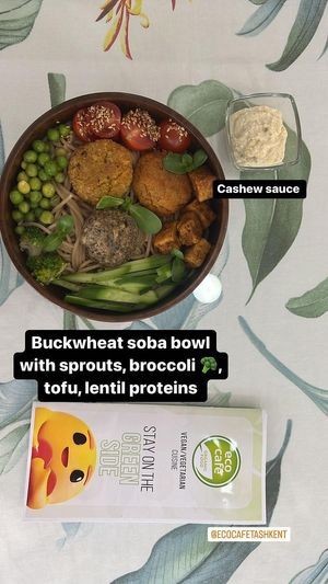  at Eco Cafe in Tashkent