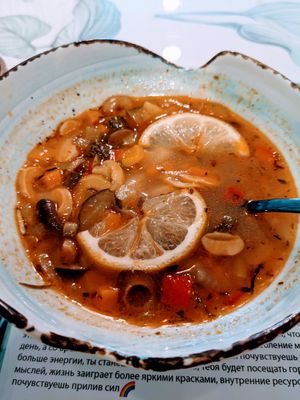  at Eco Cafe in Tashkent