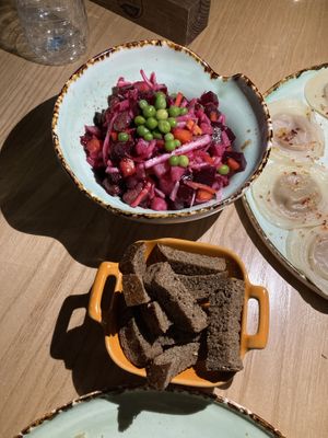   at Eco Cafe in Tashkent