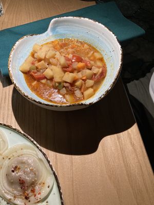   at Eco Cafe in Tashkent