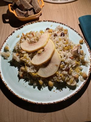   at Eco Cafe in Tashkent