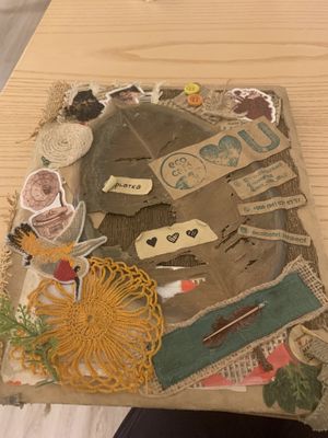 Beaufiul menu from the outside  at Eco Cafe in Tashkent