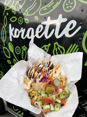 Falafel  #Veganuary at Korgette in Orlando
