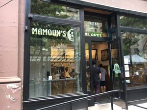 Front of venue at Mamoun's Falafel - Upper West Side in New York City