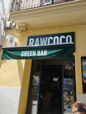 Outside at Rawcoco in Mallorca