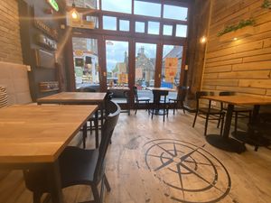 Inside  at Wanderlust Cafe & Bistro in Edinburgh