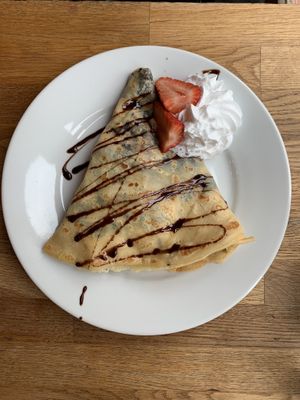 Brussels Crepe   at Wanderlust Cafe & Bistro in Edinburgh