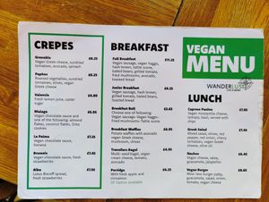  at Wanderlust Cafe & Bistro in Edinburgh