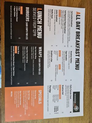  at Wanderlust Cafe & Bistro in Edinburgh