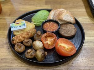 Vegan breakfast - Wanderlust, Edinburgh  at Wanderlust Cafe & Bistro in Edinburgh