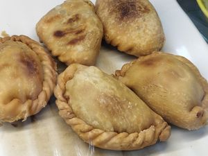 Curry puff at Happy Life Vegetarian 喜悦人生素食 in Central Singapore