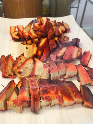 Mock meat at Happy Life Vegetarian 喜悦人生素食 in Central Singapore