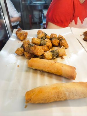 popiah at Happy Life Vegetarian 喜悦人生素食 in Central Singapore
