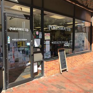 Store front at Portsmouth Health Foods in Portsmouth