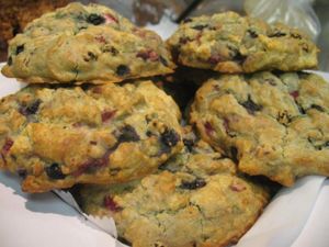Gluten Free and Vegan Unsweetened Berry Scones at Portsmouth Health Foods in Portsmouth