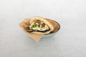 Sabich at Sababa in Bratislava