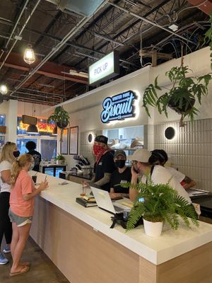 Inside at Winter Park Biscuit Company in Orlando