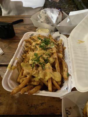 Loaded fries at Winter Park Biscuit Company in Orlando