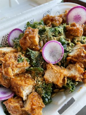 Kale salad at Winter Park Biscuit Company in Orlando