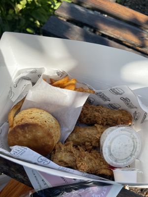 Wpbc box!!!  at Winter Park Biscuit Company in Orlando