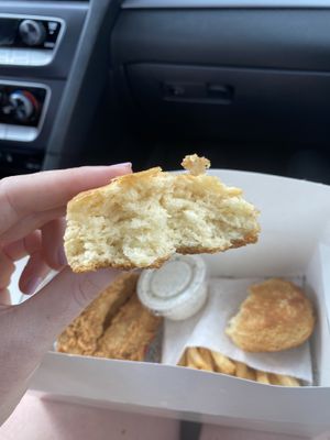 Flaky biscuit beauty  at Winter Park Biscuit Company in Orlando