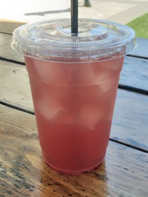 Hibiscus lemonade at Winter Park Biscuit Company in Orlando