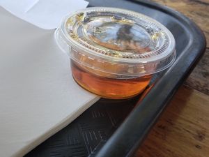 Vegan honey at Winter Park Biscuit Company in Orlando