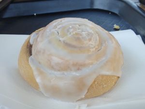 Pastry of the day: cinnamon roll at Winter Park Biscuit Company in Orlando